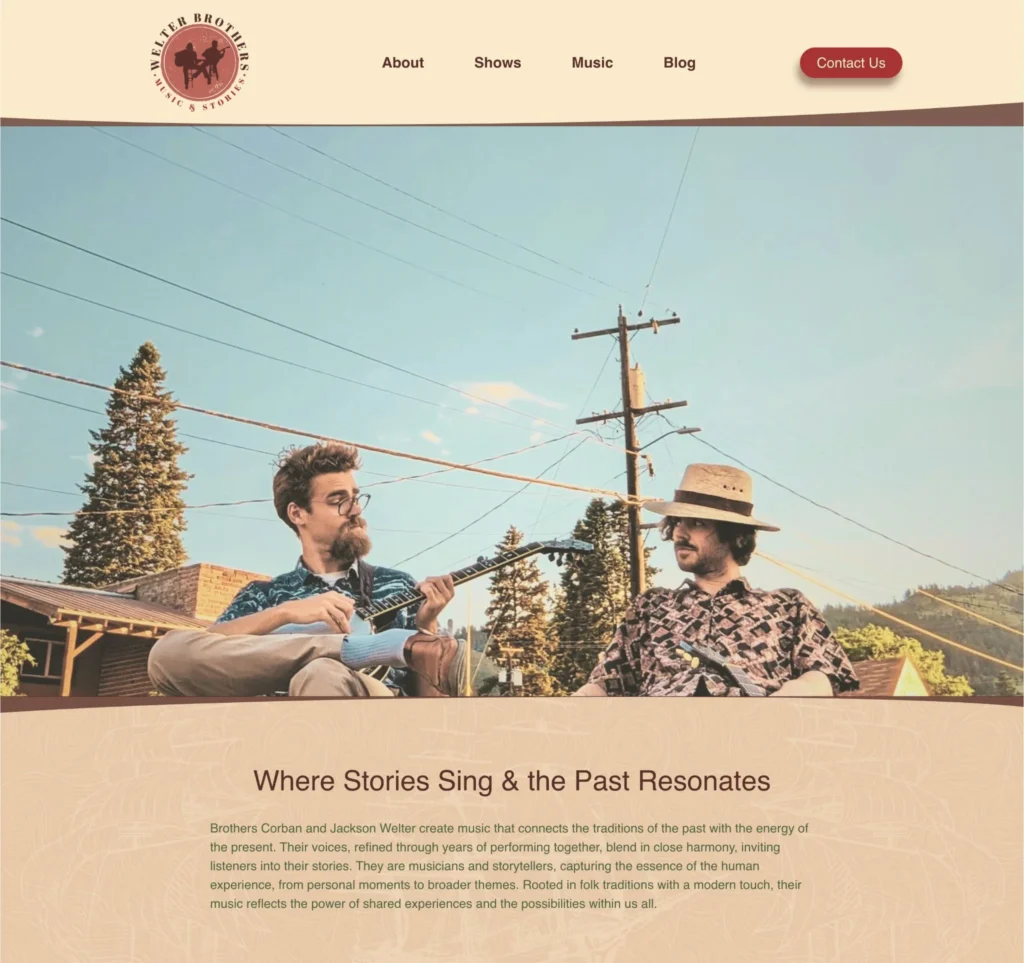 2-Get-There | Lifelong Learning, Global Citizenship, Creative Expression | Landing Page for the WelterBrothers Website